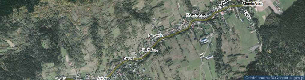 Zdjęcie satelitarne Tulipanowa ul.